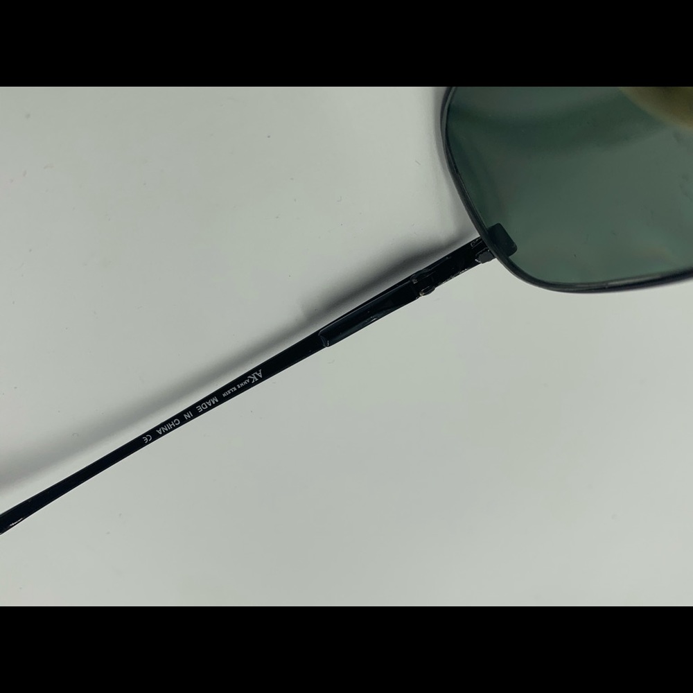 Anne Klein 6112 Black Oval Sunglasses Frames - Picture 6 of 7